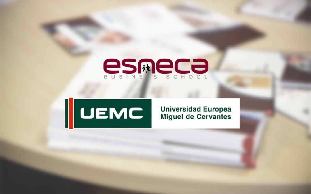 Colaboración entre Esneca y Universidad Europea Miguel de Cervantes