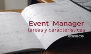 Características y tareas del event manager
