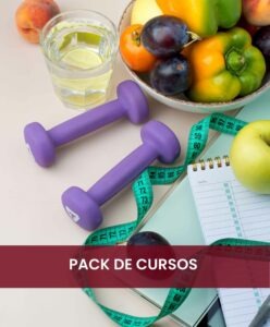 micropack de cursos de deporte y nutrición