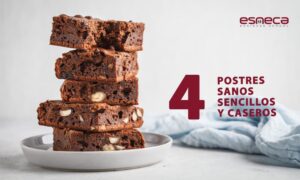 Cuatro postres sanos, sencillos y caseros con los que disfrutar del buen comer