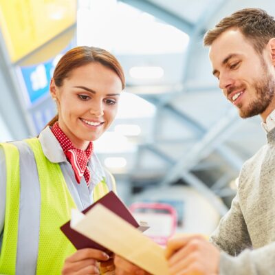 Agente de Counter de Aviación y Turismo