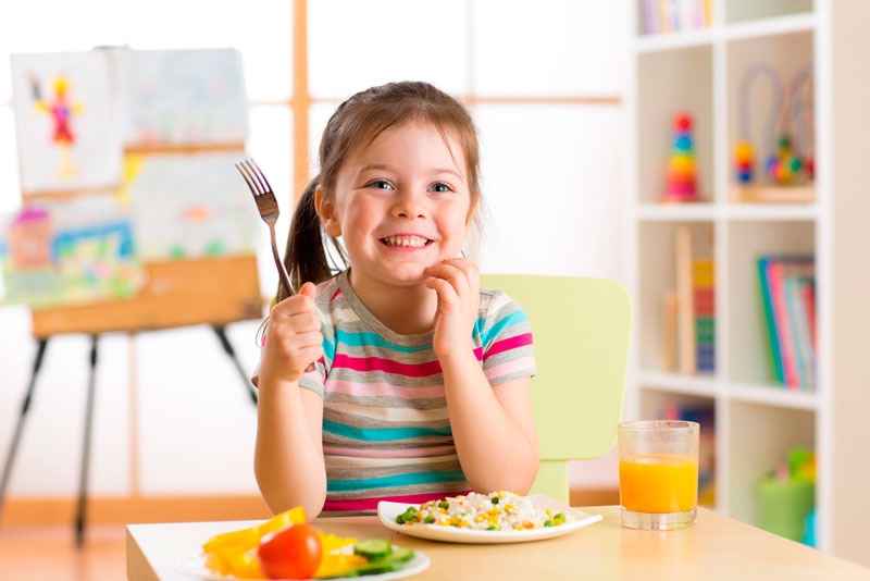 Una correcta alimentación infantil, un beneficio para toda la vida