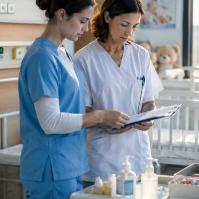 Estudiar curso de auxiliar de enfermeria en pediatria