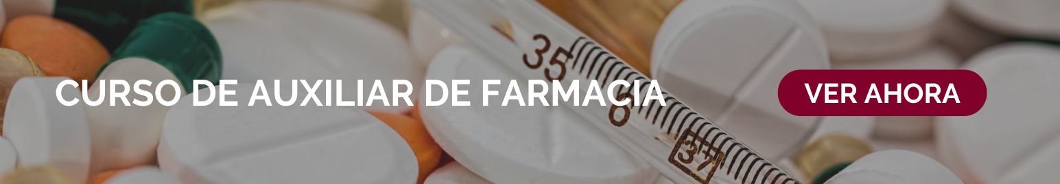 Matricúlate ahora la curso de auxiliar de farmacia de Esneca