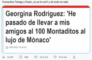 La reacción de 100 montaditos ante la canción de Shakira